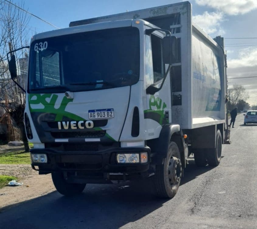 La Plata: murió el hombre arrollado por un camión de residuos