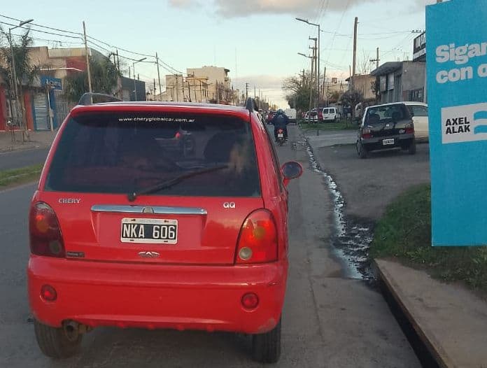 Accidente vial en La Unión: un motociclista resultó herido tras colisión con un auto