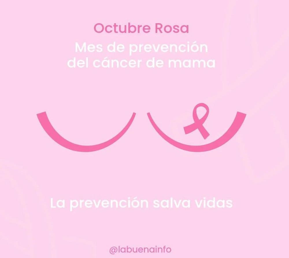Hoy 19 de Octubre se celebra el Día Mundial contra el Cáncer de mama 