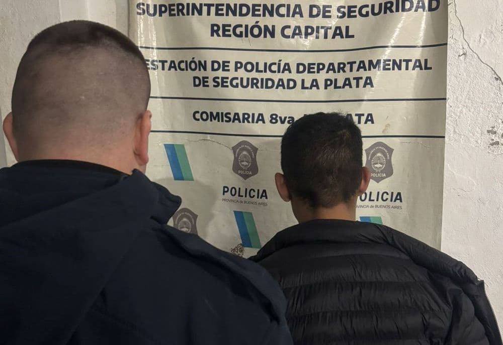 La Plata: Detienen a un delincuente tras intentar robar en la casa de un jubilado