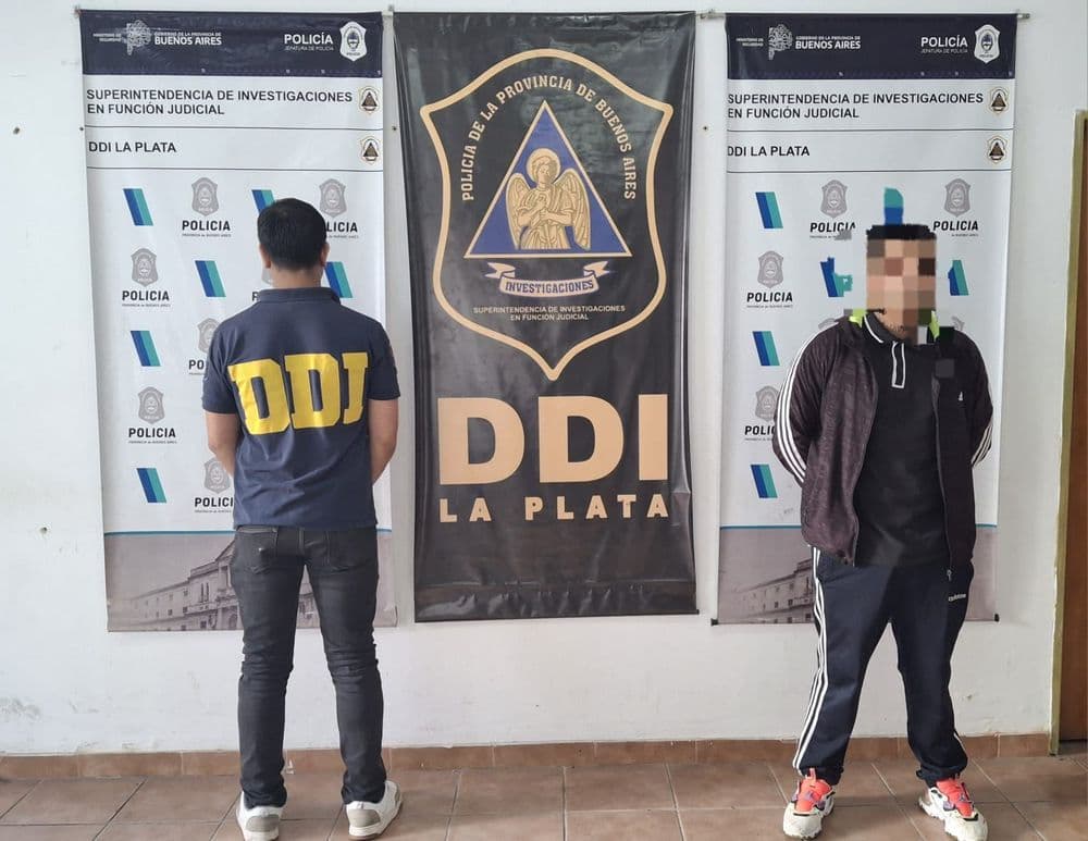 Detuvieron a un joven acusado por amenazas agravadas y tenencia ilegal de armas en La Plata