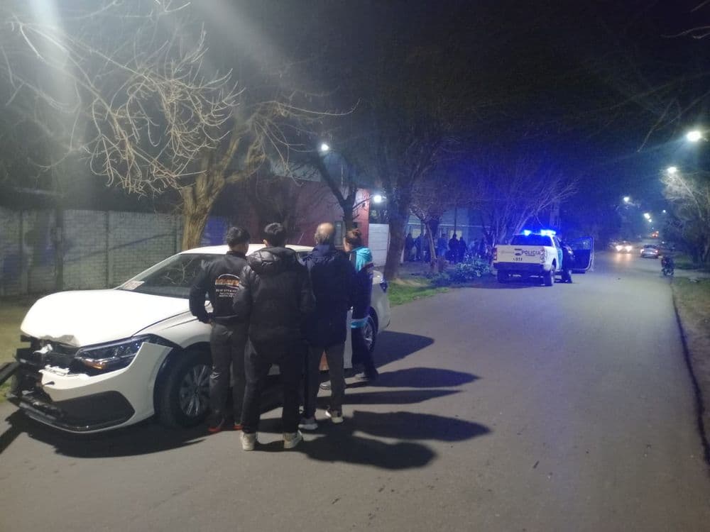 La Plata: Un motociclista herido tras un accidente de tránsito 