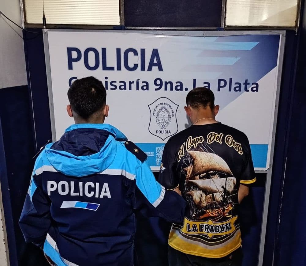 La Plata: Un mecánico de apellido Fierro fue detenido tras un allanamiento en su taller