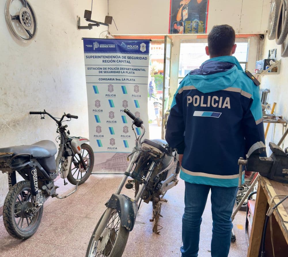 Operativos contra talleres clandestinos en La Plata: clausuras y secuestros de autopartes