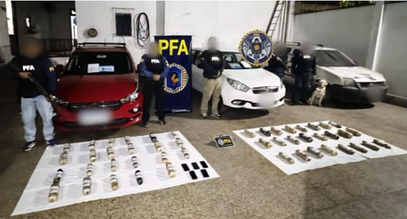Operación “Tanque lleno”: la PFA desarticuló una banda narco y secuestró 48 kilos de cocaína en tanques 