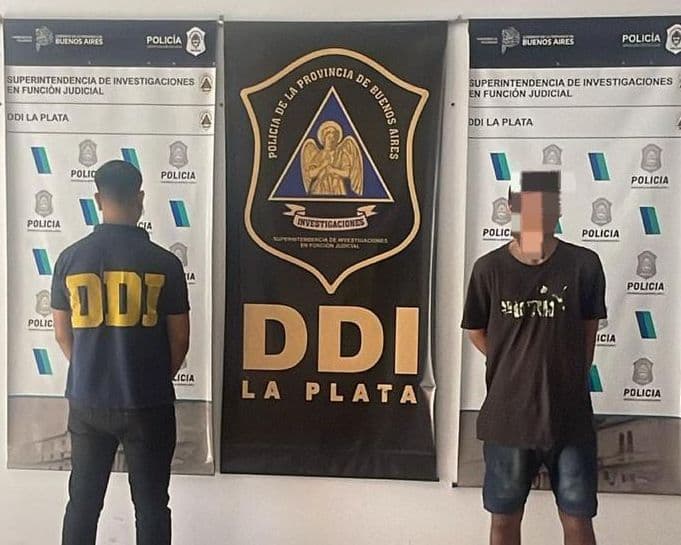 Arrestaron a un delincuente que estaba prófugo y acusado de un robo en una veterinaria de La Plata