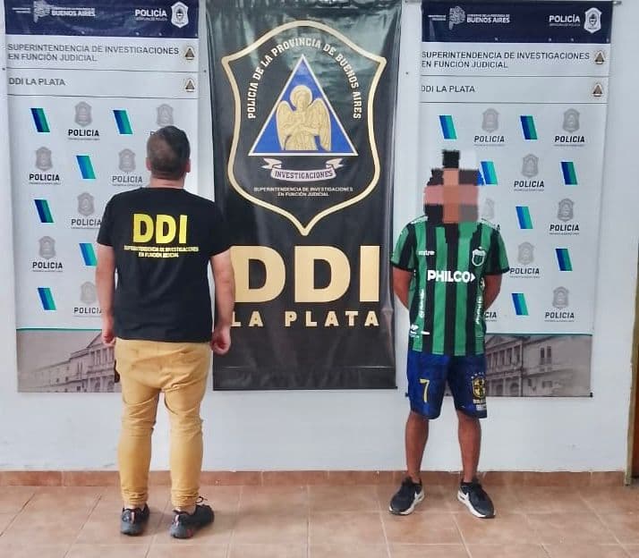 Arrestaron a un delincuente que le robaba a repartidores en La Plata
