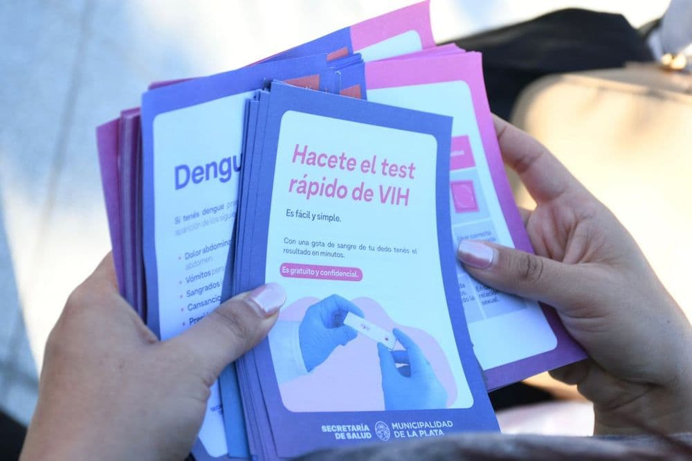 Con eje en la prevención del VIH, en La Plata extienden las jornadas gratuitas de salud