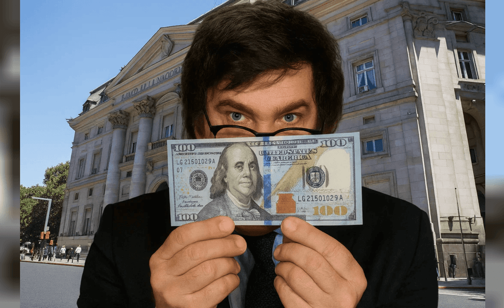 El dólar se desploma $ 100 y se disparan acciones