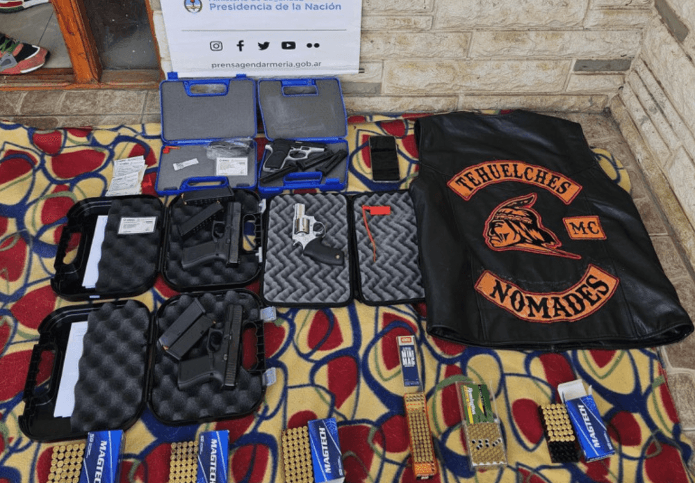 Hell’s Angels en La Plata: La investigación avanza y Gendarmeria allanó 13 domicilios