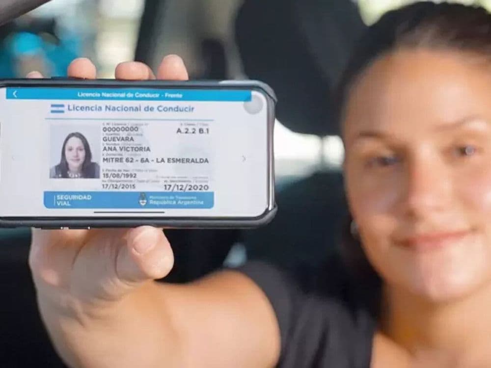 Se podrá renovar la licencia de conducir en 18 provincias de manera online
