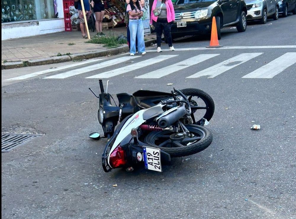 Una mujer sufrió fracturas tras un accidente de tránsito en 9 y 60
