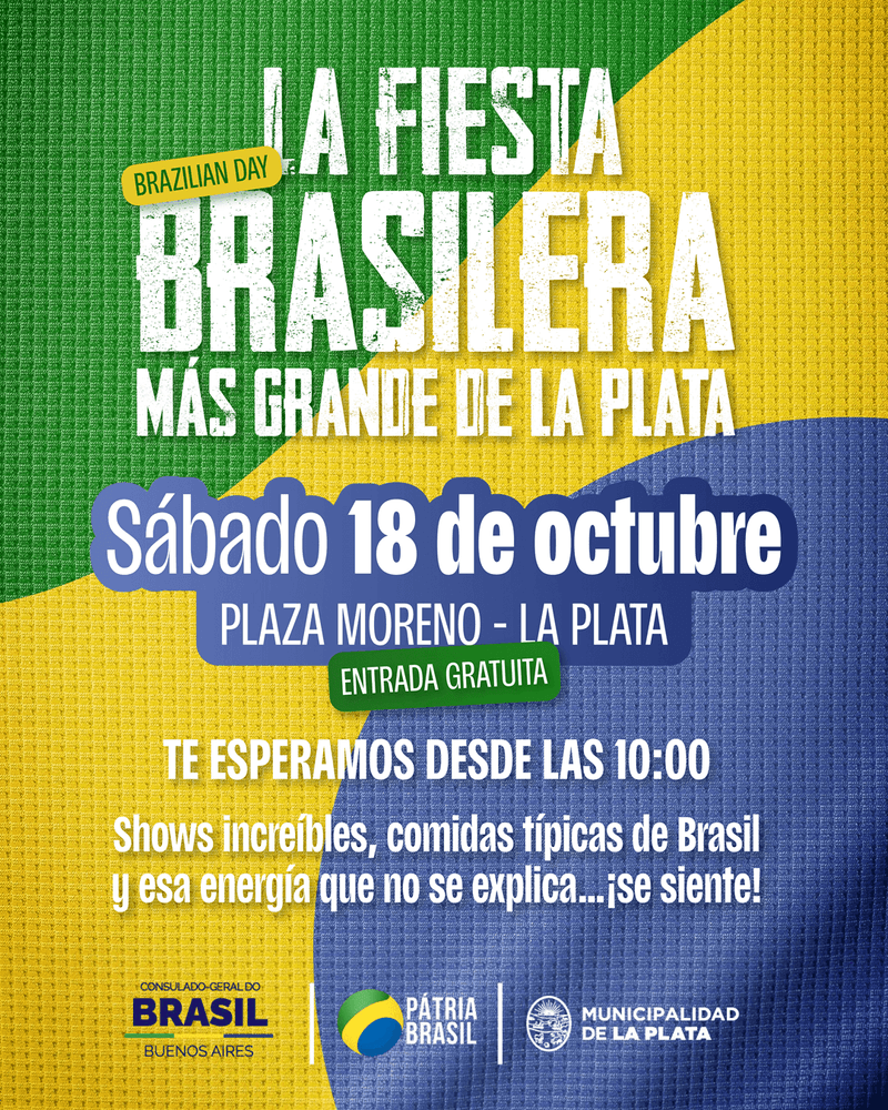 La ciudad celebra el Brazilian Day con una jornada cultural llena de ritmo, sabor y diversidad