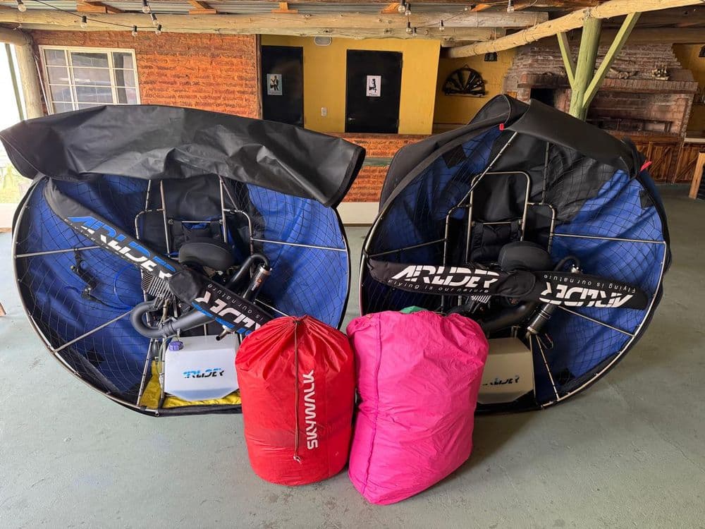 Recuperaron dos paramotores robados en Berisso y detuvieron a un sospechoso en La Matanza