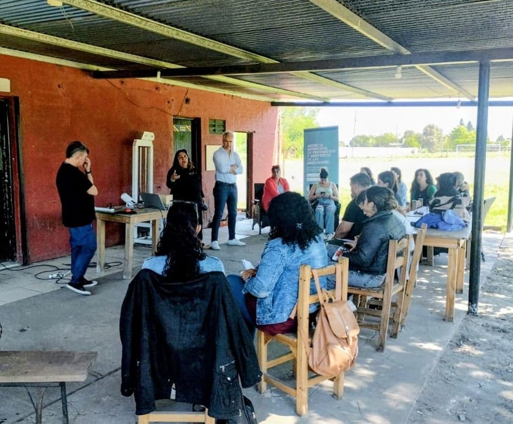 La Municipalidad avanza en la prevención de adicciones con charlas y capacitaciones