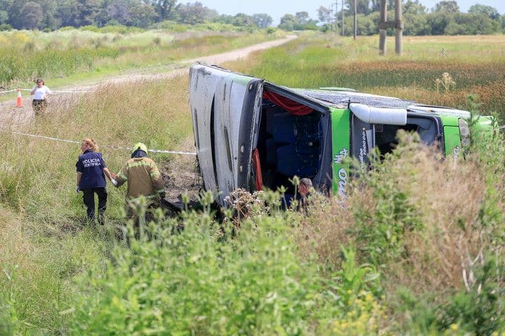 Muertos en Ruta 2: El test de alcoholemia al conductor dio negativo